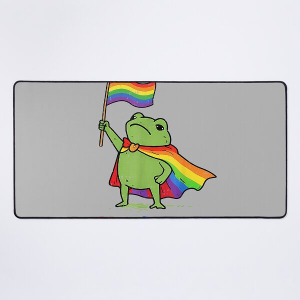 Item preview, Funny Frog Meme Proud Ally Pride Rainbow LGBTQ Gay Lesbian designed and sold by GreggRoss.
