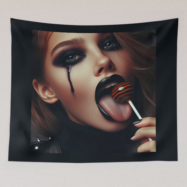 Item preview, Gothic Lady Lollipop Dark Tears designed and sold by Voodoo Store Paranormal Collections.