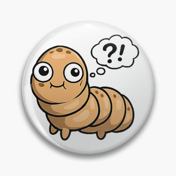 Item preview, CONFUSED LARVA designed and sold by fathur-ratchman.