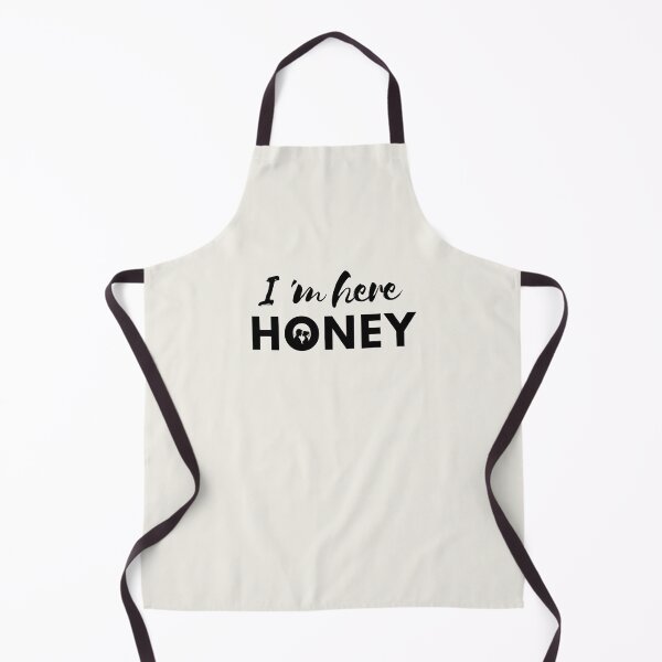 Item preview, Elegant Script Im Here Honey Typography designed and sold by VibeShift Studio.
