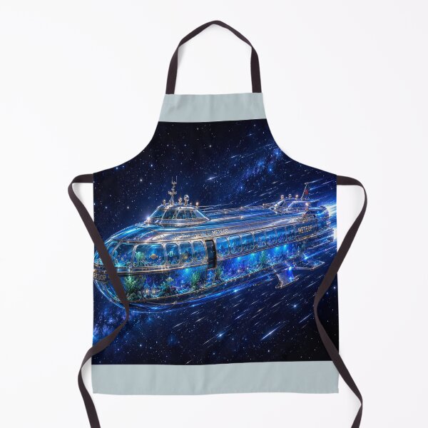 Item preview, Cosmic Ocean Ship designed and sold by MagicPixelFrame.