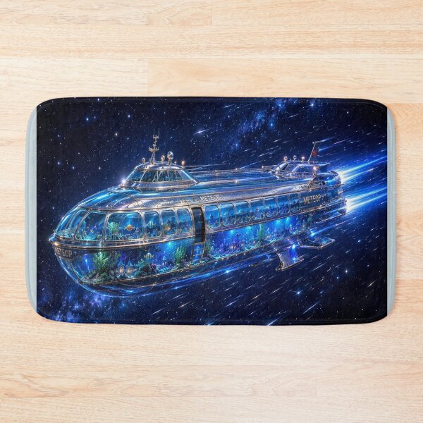 Item preview, Cosmic Ocean Ship designed and sold by MagicPixelFrame.