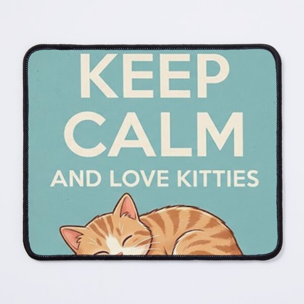 Item preview, Poster keep calm kitty and love kitties designed and sold by petterhansen.