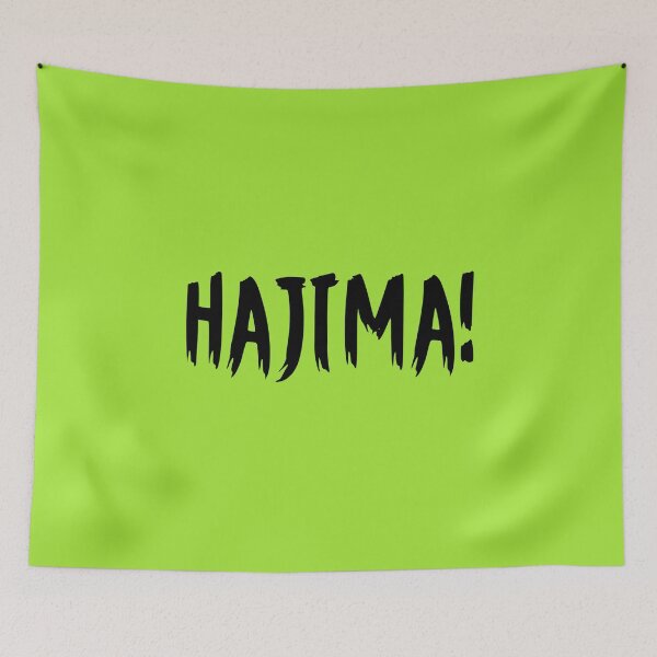 Item preview, Distressed Grungy Hajima Korean Word Text Art designed and sold by VibeShift Studio.