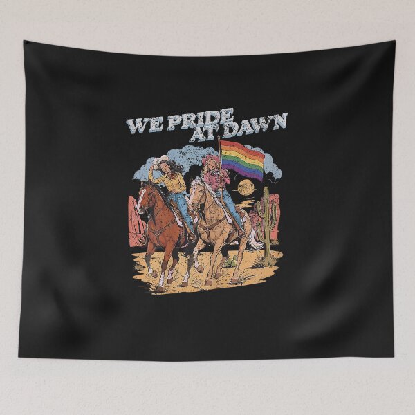Item preview, Rainbow Funny Rodeo Cowgirl We Pride At Dawn Lesbians Pride designed and sold by FrankIsabel.