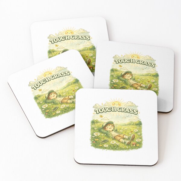 Item preview, TOUCH GRASS designed and sold by PeterPunkt.