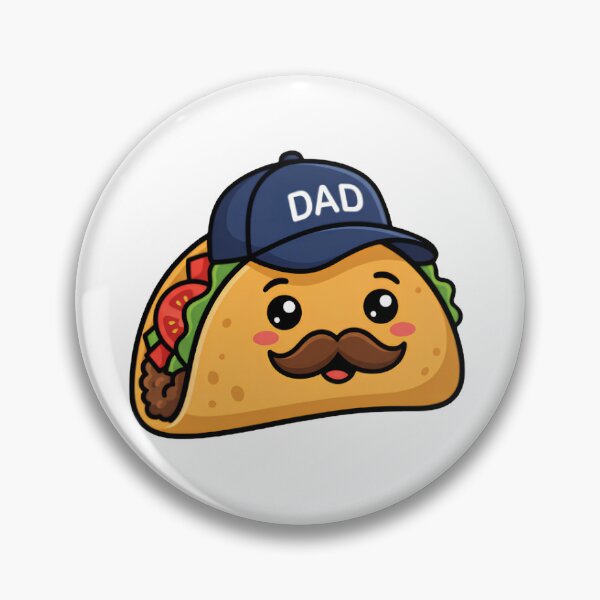 Item preview, Father's Day Taco Bout A Great Papa Pun  designed and sold by CozyDesignsCo.