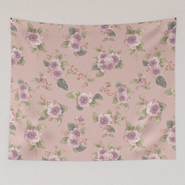 Item preview, Blooming Sakura Branch | Vibrant Floral Japanese Botanical Watercolour designed and sold by Desolaa_Arts.
