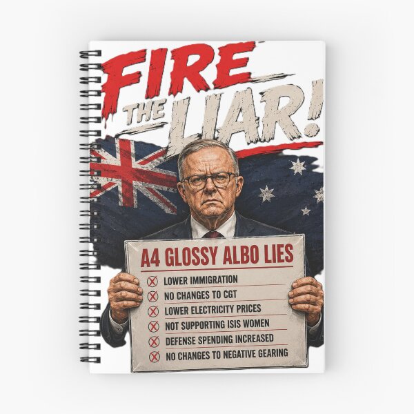 Item preview, Anthony Albanese - Fire the Liar! designed and sold by Kirrindy Designs.
