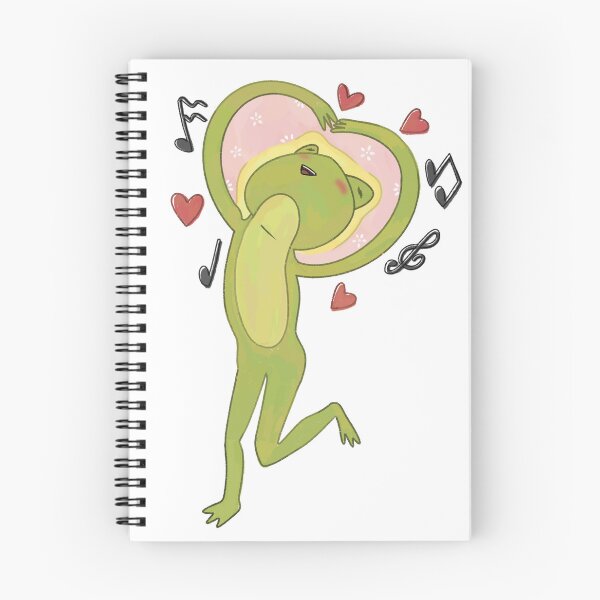 Item preview, Cute Dancing Frog Love Illustration designed and sold by creartdsign.