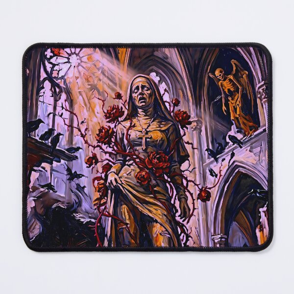 Item preview, Epic Dark Fantasy & Gothic Cathedral Wall Art (3:4) designed and sold by Cyber-ART-Studio.
