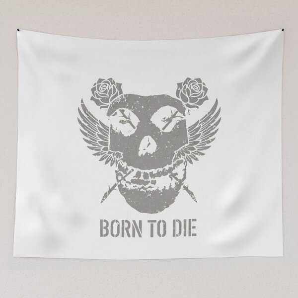 Item preview, Distressed Horror Skull Graphic  designed and sold by NeonMashup.