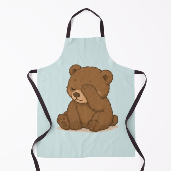 Item preview, Cute Facepalm Bear designed and sold by MellowMunchkins.