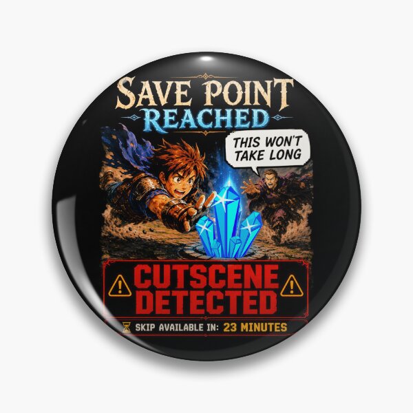 Item preview, Save Point Reached. Your Fate Has Other Plans. designed and sold by Sanctum Icons.
