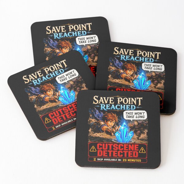 Item preview, Save Point Reached. Your Fate Has Other Plans. designed and sold by Sanctum Icons.