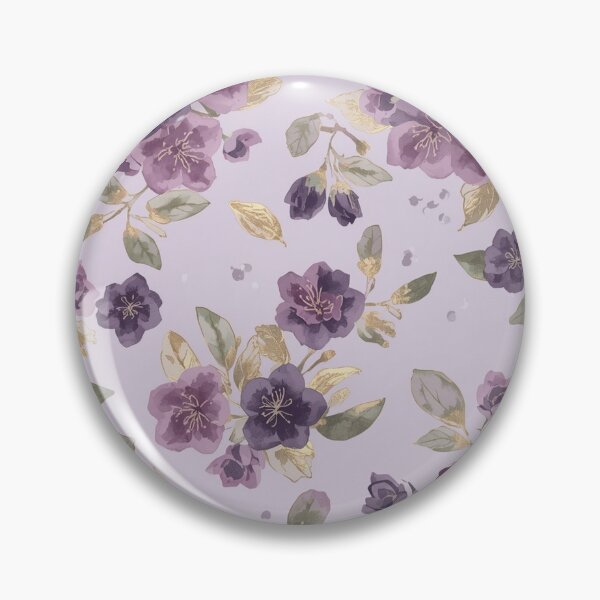 Item preview, Purple Sakura Branch | Vibrant Floral Japanese Botanical Watercolour designed and sold by Desolaa_Arts.