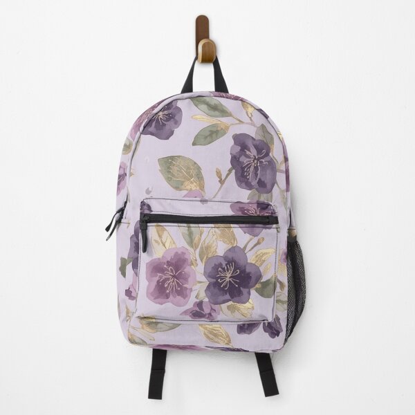 Item preview, Purple Sakura Branch | Vibrant Floral Japanese Botanical Watercolour designed and sold by Desolaa_Arts.