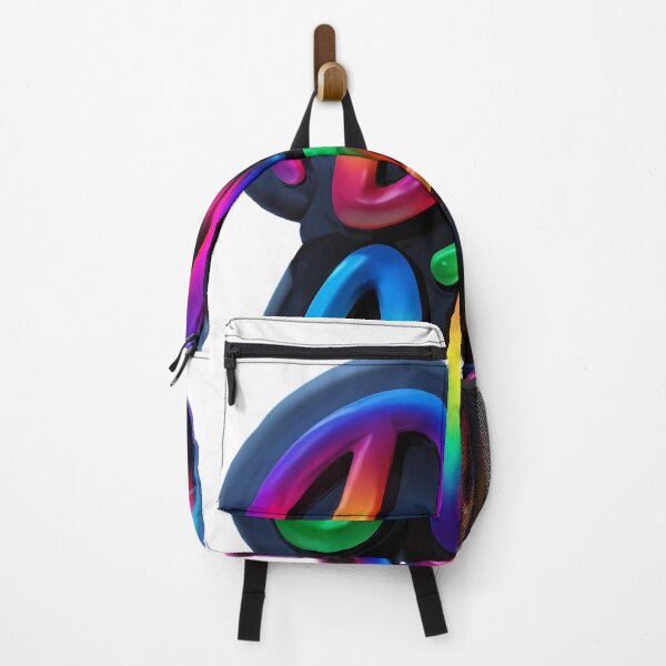 Item preview, Day Off Rainbow Typography Design – Colorful Retro Neon Lettering Art designed and sold by IMuDesigner.