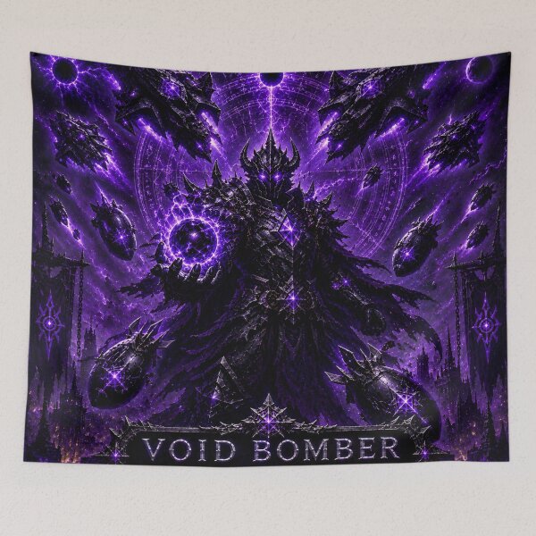 Item preview, Void Bomber (Series 9) - Cyberpunk Interstellar Heavy Artillery Demolition Mech Art designed and sold by RiteshCenter.
