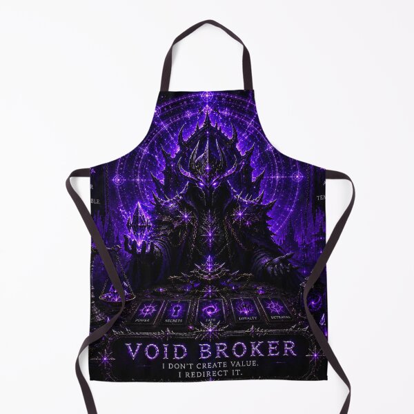 Item preview, Void Broker (Series 9) - Cyberpunk Interstellar Mainframe Trader Mech Art designed and sold by RiteshCenter.