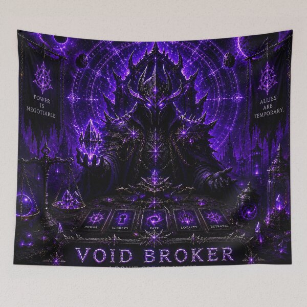 Item preview, Void Broker (Series 9) - Cyberpunk Interstellar Mainframe Trader Mech Art designed and sold by RiteshCenter.