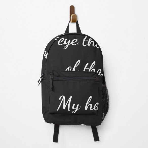 Item preview, "My heart mine eye the freedom of that right." - handwriting white designed and sold by ariksworld.