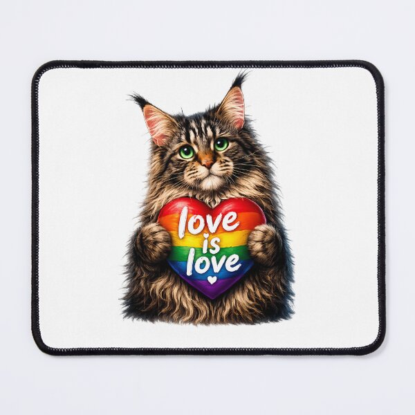 Item preview, Colorful Pride Celebration cat Design designed and sold by GGAUL.