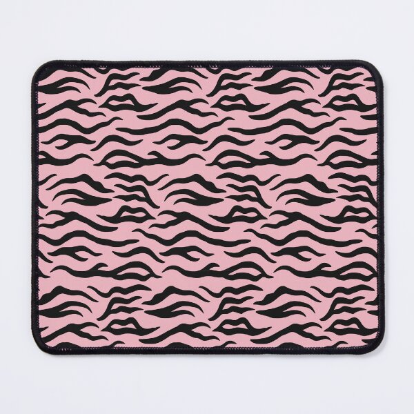 Item preview, Blush and Black tiger print designed and sold by pattern-archive.