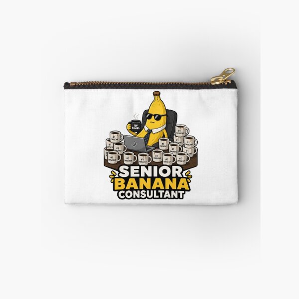 Item preview, Senior Banana Consultant Funny Office Humor Design designed and sold by MonkiFlipp.