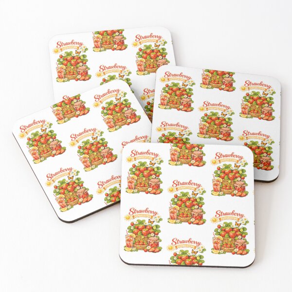 Item preview, Vintage Summer Harvest Market Watercolor Garden Design designed and sold by Hookesmode.