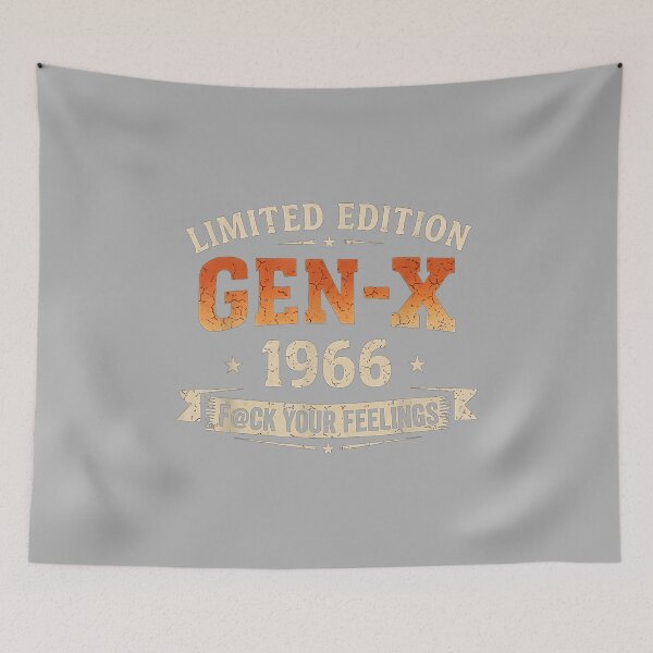 Item preview, Gen X 1966 Limited Edition Mom Dad Retro Birthday Humor designed and sold by ArleneRowe.