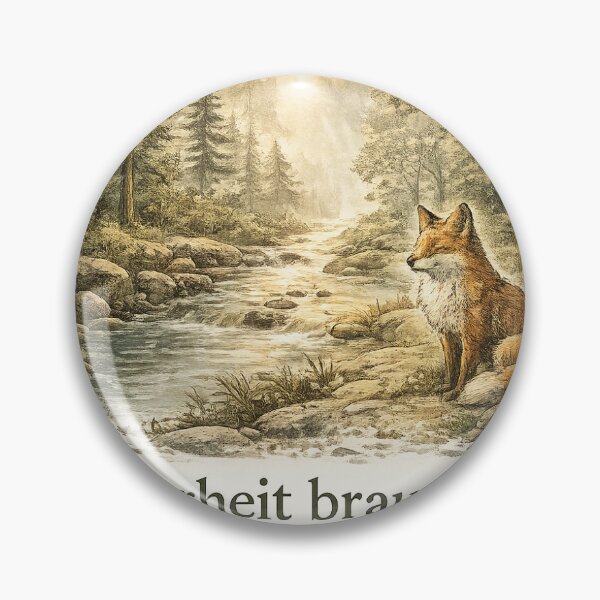 Item preview, A fox in the forest designed and sold by lebendesdesign.