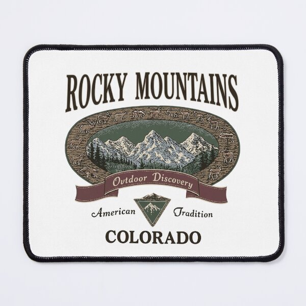Item preview, Rocky Mountains Colorado Outdoor Discovery Classic T-Shirt designed and sold by Lilbahlil.