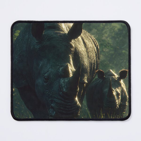 Item preview, Rhino Family designed and sold by AwesomeDigiShop.