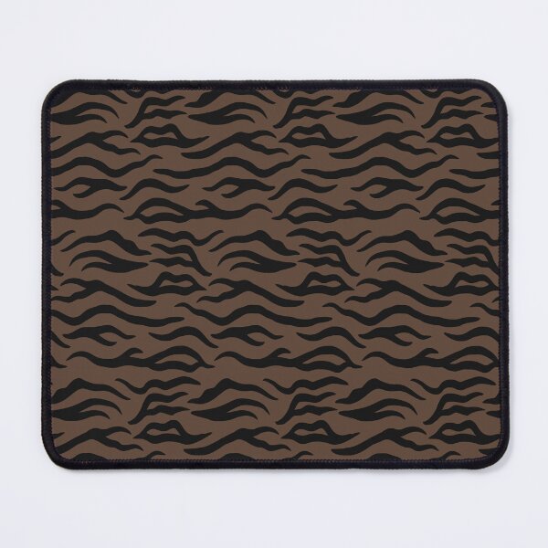 Item preview, Brown and Black tiger print designed and sold by pattern-archive.