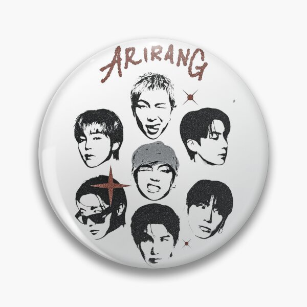 Item preview, Arirang Tour Minimalist Group Portrait | BTS Aesthetic Art designed and sold by Mooncreates7.