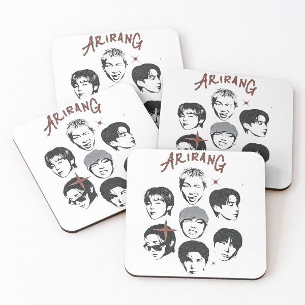Item preview, Arirang Tour Minimalist Group Portrait | BTS Aesthetic Art designed and sold by Mooncreates7.