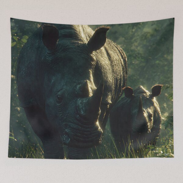 Item preview, Rhino Family  designed and sold by AwesomeDigiShop.