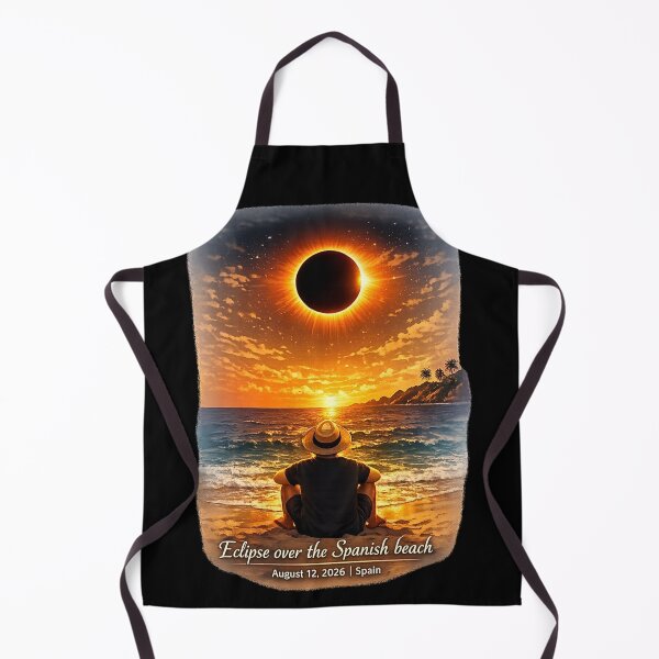 Item preview, Total Solar Eclipse August 12 2026 Spain Iceland Beach Viewer designed and sold by FANTASYoDarknes.