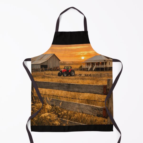 Item preview, Australian Farm Sunset designed and sold by The Aussie Muse • Purple Empress .