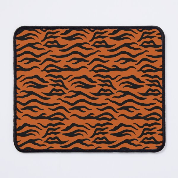 Item preview, Burnt Orange And Black Tiger Print Pattern designed and sold by pattern-archive.