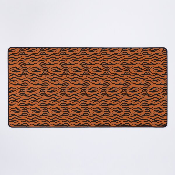 Item preview, Burnt Orange And Black Tiger Print Pattern designed and sold by pattern-archive.