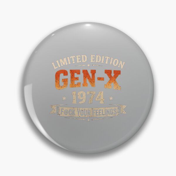 Item preview, Gen X 1974 Limited Edition Mom Dad Retro Birthday Humor designed and sold by ArleneRowe.