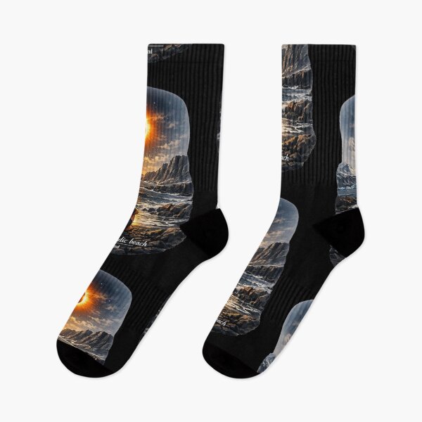 Item preview, Total Solar Eclipse August 12 2026 Spain Iceland Beach Viewer designed and sold by FANTASYoDarknes.