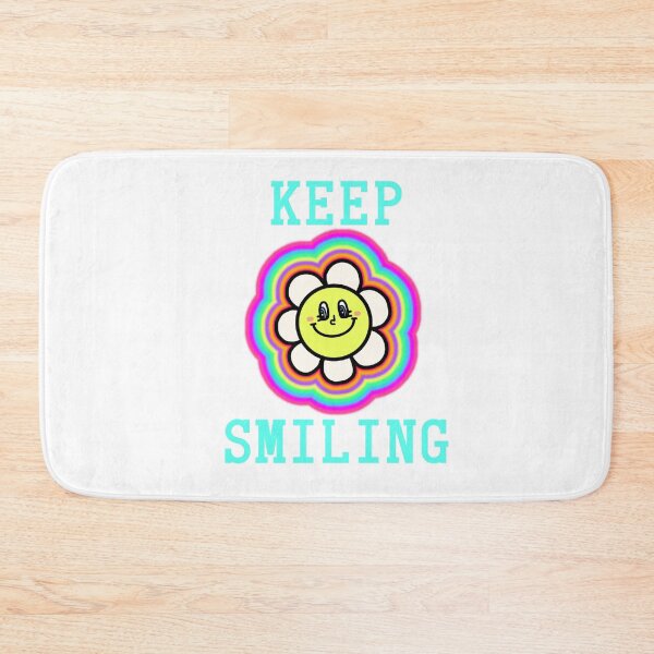 Item preview, Cute flower KEEP SMILING designed and sold by kanaehonkawa.