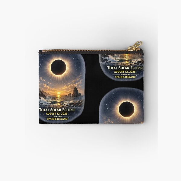 Item preview, Total Solar Eclipse August 12 2026 Spain Iceland Beach Viewer designed and sold by FANTASYoDarknes.