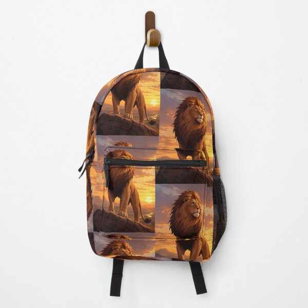 Item preview, King of Courage – The Majestic Lion designed and sold by CutiePoppyCo.