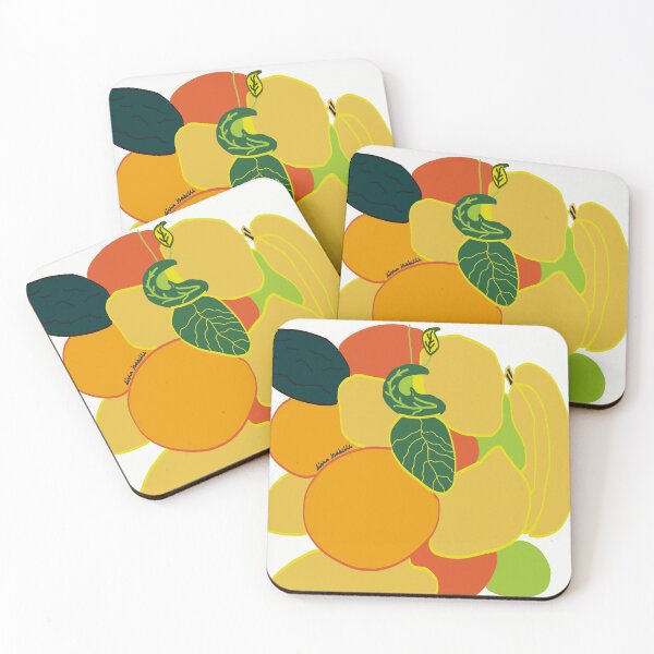 Item preview, Fruits (white background) designed and sold by aishaisabelle.