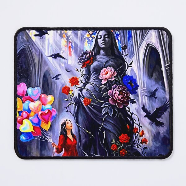 Item preview, Epic Dark Fantasy & Gothic Cathedral Wall Art (3:4) designed and sold by Cyber-ART-Studio.