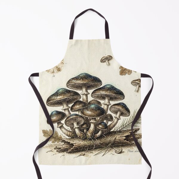 Item preview, Midnight Herbarium I – Enchanted Mushrooms designed and sold by Roberta Calabrese.
